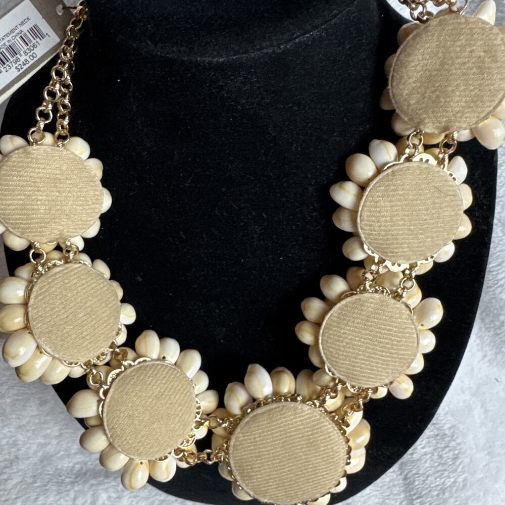 Tommy Bahama Women's Cowrie Multi Clusters Statement Necklace NWT NEW - Picture 8 of 10